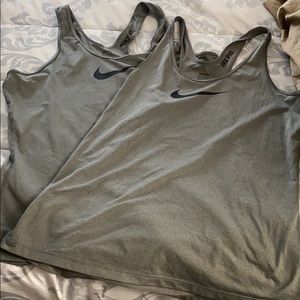 Nike pro racer back tanks